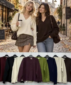 Swetry Damskie WŁOSKA,Size uni,paczka 6szt, mix kolor