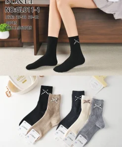 Skarpety Damskie,size 35-42,paczka 40szt,mix kolor