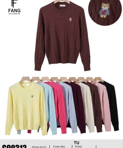 Swetry Damskie ,Size uni,paczka 10szt, mix kolor