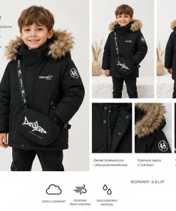 Kurtki DZIECIĘCA,size 3-8lat,Paczka 5szt ,1 kolor