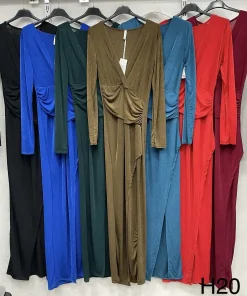 Sukienki Damskie WŁOSKA,Size uni,paczka 6szt, mix kolor