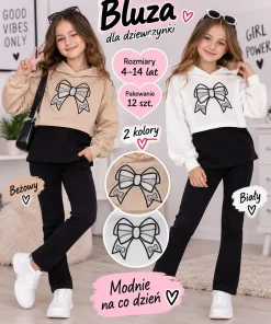 Bluzy DZIECIĘCA,size 4-14lat,Paczka 12szt,mix kolor