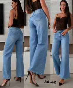 Jeansy Damskie,size 34-42,Paczka 10szt ,1 kolor
