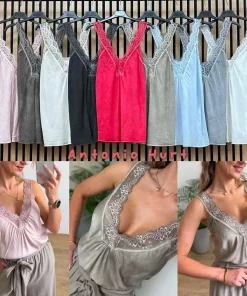 Topy damskie ,size uni,Paczka 6szt ,mix kolor