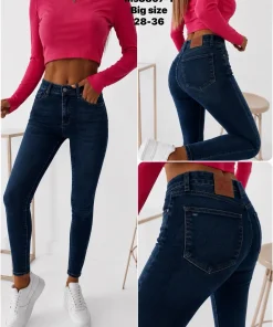 Jeansy Damskie,size 28-36,Paczka 12szt,1kolor