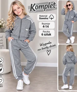 Komplety DZIECIĘCE, size 4-14lat,paczka 6szt,1kolor