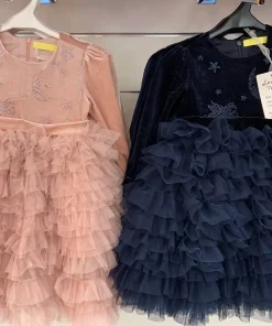 Sukienki DZIECIĘCE,size 3-8lat,Paczka 6szt,1kolor