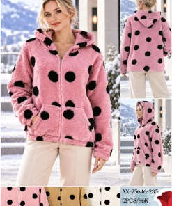 Kurtki Damskie,size m-2xl,paczka 12szt,mix kolor