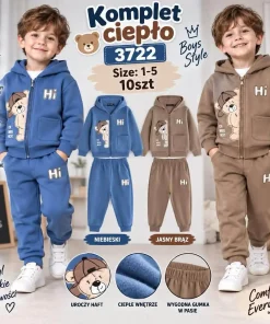 Komplety DZIECIĘCA,size 1-5lat,paczka 10szt,mix kolor