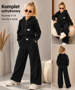 Komplety DZIECIĘCA,size 4-14lat,Paczka 6szt ,1 kolor