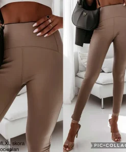 Spodnie skórzane Damskie,size s-xl,Paczka 12szt ,1kolor