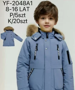 Kurtki DZIECIĘCA,size 8-16lat,Paczka 5szt ,1 kolor
