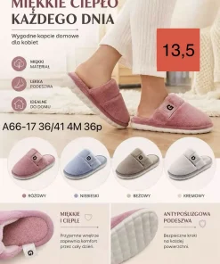 Buty Kapcie DAMSKIE 36-41 36par)
