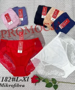 Majtki Damskie,size l-xl,paczka 24szt,mix kolor
