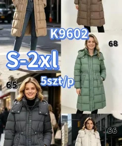 Kurtki damskie,size s-2xl,Paczka 5szt,1kolor