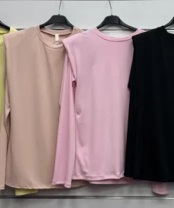 Bluzki Damskie WŁOSKA,Size uni,paczka 6szt, mix kolor