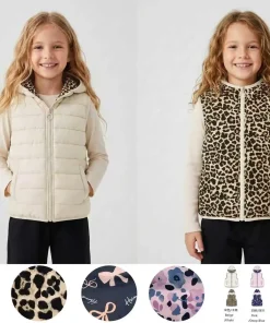 Kamizelki DZIECIĘCA,size 4-14lat,Paczka 6szt,1kolor