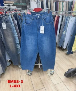 Jeansy Damskie,size l-4xl,Paczka 12szt,1kolor