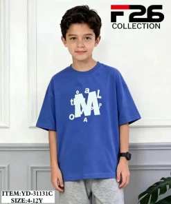 Bluzki DZIECIĘCA,size 4-12lat,paczka 5szt,1kolor