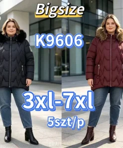 Kurtki damskie,size 3-7xl,Paczka 5szt,1kolor