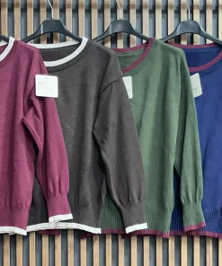 Swetry Damskie WŁOSKA,Size uni,paczka 6szt, mix kolor