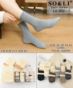 Skarpety Damskie,size 36-42,Paczka 36szt,mix kolor