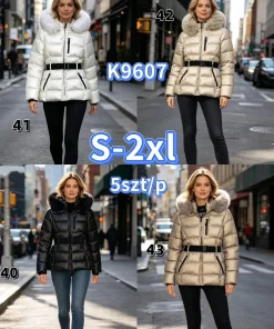 Kurtki damskie,size s-2xl,Paczka 5szt,1kolor
