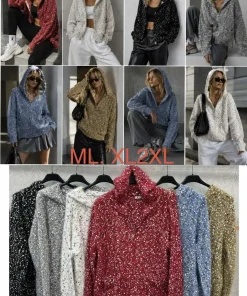 Swetry Damskie,size m/l-xl/2xl,paczka 12szt,mix kolor