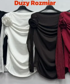 Bluzki Damskie WŁOSKA,Size uni,paczka 6szt, mix kolor