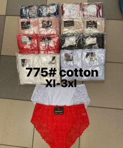 Majtki Damskie,size xl-3xl,Paczka 24szt,mix kolor