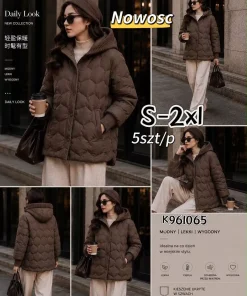 Kurtki damskie,Size s-2xl,paczka 5szt, 1kolor