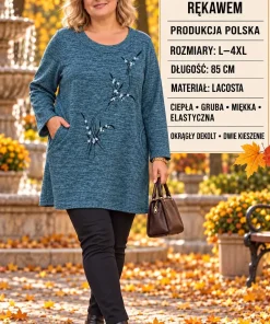 Tuniki damskie, size l-4xl,paczka 5szt,1kolor
