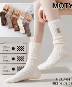 Skarpety Damskie,size 35-42,paczka 40szt,mix kolor