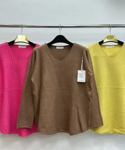 Swetry Damskie ,Size uni,paczka 12szt, mix kolor