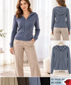 Swetry Damskie,size m-2xl,paczka 8szt,mix kolor