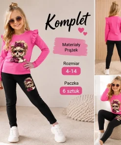 Komplety DZIECIĘCA,size 4-14lat,Paczka 6szt ,1 kolor