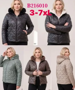 Kurtki damskie ,size 3-7xl,Paczka 5szt ,1 kolor