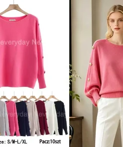 Swetry damskie,size s/m-l/xl,Paczka 10szt,mix kolor