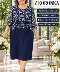 Sukienki Damskie ,Size 54-62,paczka 5szt, 1kolor