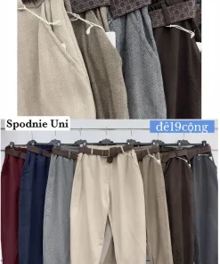 Spodnie Damskie WŁOSKA,Size uni,paczka 6szt, mix kolor