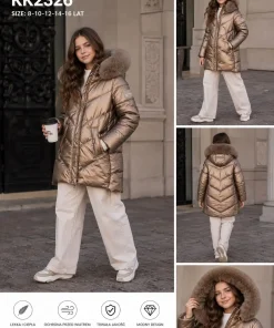 Kurtki DZIECIĘCA,size 8-16lat,Paczka 5szt ,1 kolor