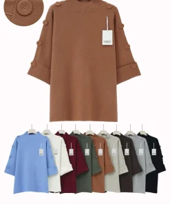 Swetry damskie,size uni,Paczka 10szt,mix kolor