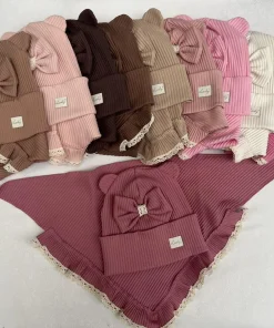 Komplety Czapki DZIECIĘCA ,paczka 12szt,mix kolor