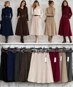 Spódnica damskie,size uni,paczka 6szt,mix kolor