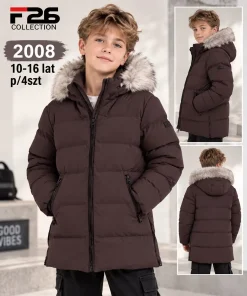 Kurtki DZIECIĘCA,size 10-16lat,Paczka 4szt ,1kolor