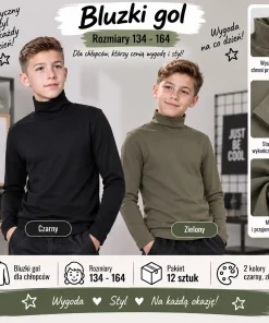 Bluzki DZIECIĘCA,size 134-164,paczka 12szt,mix kolor
