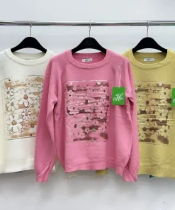 Swetry Damskie ,Size uni,paczka 12szt, mix kolor