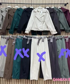 Komplety Damskie WŁOSKA,Size uni,paczka 6szt, mix kolor