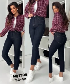 Jeansy Damskie, size 34-42,paczka 12szt,1kolor