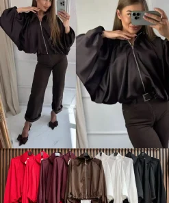 Kurtki Damskie WŁOSKA,Size uni,paczka 6szt, mix kolor